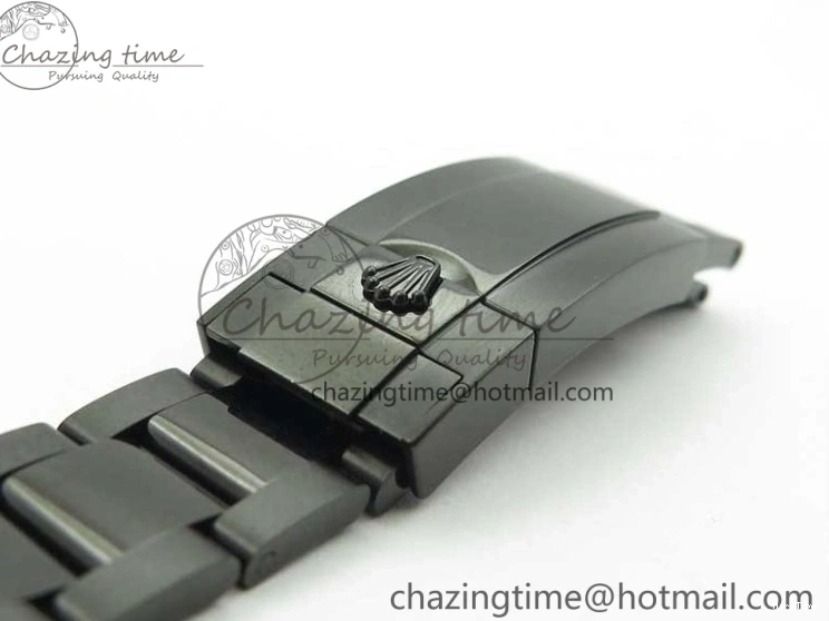 MiroTime 0901 EasyCare Yacht-Master 116622 DLC VRF Best Edition Black Dial on DLC Bracelet VR 2918